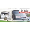 VW T2 Transporter, Bus, Camping 1969-1979 - owiewki bocznych przednich szyb / Front side window, wind deflectors / Vorne Seitenwindabweiser